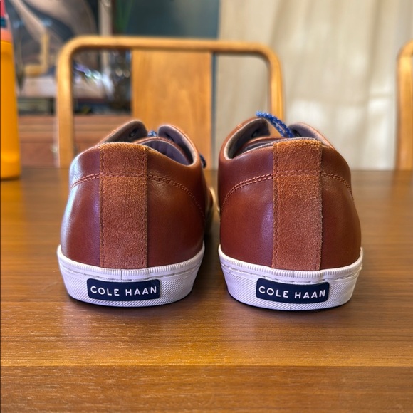 Cole Haan Brown Leather Sneakers - Picture 3 of 10